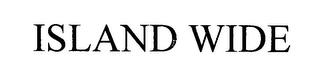 ISLAND WIDE logo