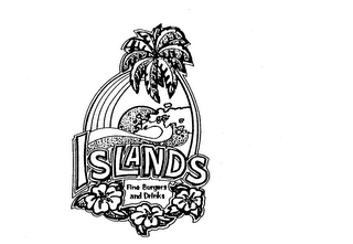 ISLANDS FINE BURGERS AND DRINKS logo