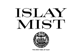 ISLAY MIST THE GREAT SEAL OF ISLAY logo
