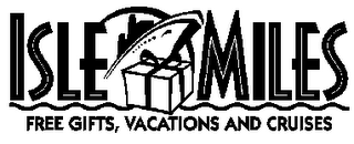 ISLE MILES FREE GIFTS, VACATIONS AND CRUISES logo