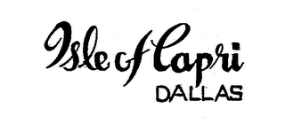 ISLE OF CAPRI DALLAS logo