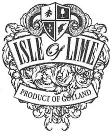 ISLE OF LIME PRODUCT OF GOTLAND logo