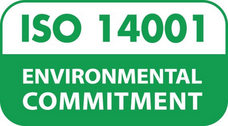 ISO 14001 ENVIRONMENTAL COMMITMENT logo