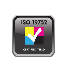 ISO 19752 CERTIFIED YIELD logo