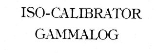ISO-CALIBRATOR GAMMALOG logo