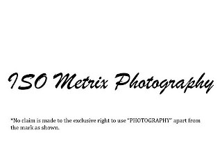 ISO METRIX PHOTOGRAPHY logo