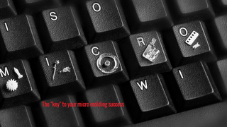 ISO MICRO THE "KEY" TO YOUR MICRO MOLDING SUCCESS WI logo