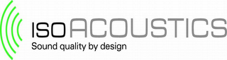 ISOACOUSTICS SOUND QUALITY BY DESIGN logo