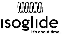 ISOGLIDE IT'S ABOUT TIME. logo