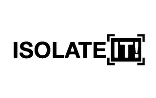 ISOLATE IT! logo