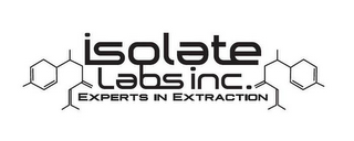 ISOLATE LABS INC. EXPERTS IN EXTRACTION logo