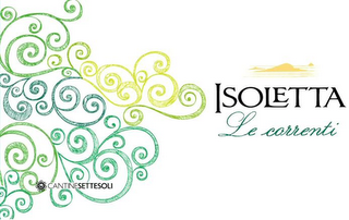 ISOLETTA LE CORRENTI CANTINESETTESOLI