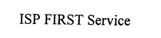 ISP FIRST SERVICE logo