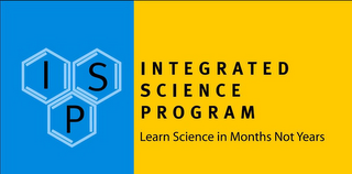 ISP INTEGRATED SCIENCE PROGRAM LEARN SCIENCE IN MONTHS NOT YEARS logo