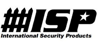 ISP INTERNATIONAL SECURITY PRODUCTS logo