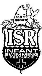 ISR INFANT SWIMMING RESOURCE SEAL OF APPROVAL logo