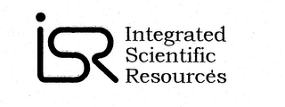 ISR INTEGRATED SCIENTIFIC RESOURCES logo
