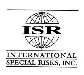 ISR INTERNATIONAL SPECIAL RISKS, INC. logo