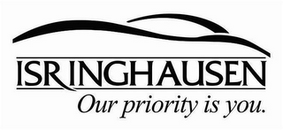 ISRINGHAUSEN OUR PRIORITY IS YOU. logo