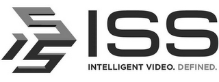 ISS ISS INTELLIGENT VIDEO. DEFINED. logo