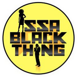 ISSA BLACK THING logo