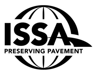 ISSA PRESERVING PAVEMENT logo