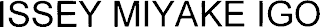 ISSEY MIYAKE IGO logo