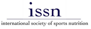 ISSN INTERNATIONAL SOCIETY OF SPORTS NUTRITION logo