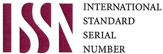 ISSN INTERNATIONAL STANDARD SERIAL NUMBER logo