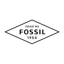 ISSUE NO. FOSSIL 1954 logo