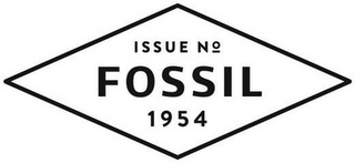 ISSUE NO. FOSSIL 1954 logo