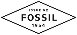ISSUE NO. FOSSIL 1954 logo
