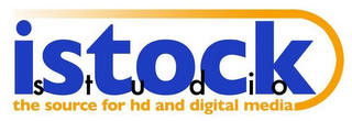 ISTOCKSTUDIO THE SOURCE FOR HD AND DIGITAL MEDIA logo