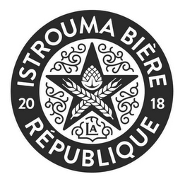 ISTROUMA BIERE LA REPUBLIQUE 2018