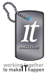 IT COALITION WORKING TOGETHER TO MAKE IT HAPPEN logo