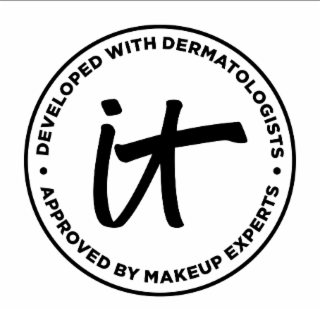 IT · DEVELOPED WITH DERMATOLOGISTS · APPROVED BY MAKEUP EXPERTS logo