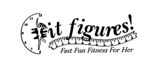 IT FIGURES! FAST FUN FITNESS FOR HER logo