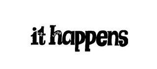 IT HAPPENS 2 YOU logo