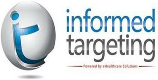 IT INFORMED TARGETING POWERED BY EHEALTHCARE SOLUTIONS logo