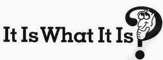 IT IS WHAT IT IS? logo