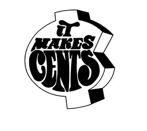 IT MAKES CENTS (CENT SYMBOL) logo