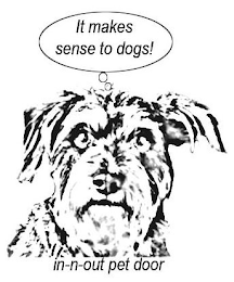 IT MAKES SENSE TO DOGS! IN-N-OUT PET ODOR logo