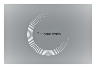 IT ON YOUR TERMS logo