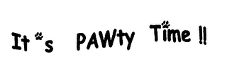 IT S PAWTY TIME !! logo