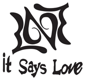 IT SAYS LOVE logo
