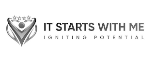 IT STARTS WITH ME IGNITING POTENTIAL logo