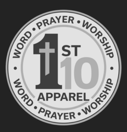 IT WORD WORD PRAYER APPAREL PRAYER 10 ST WORSHIP WORSHIP logo