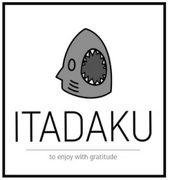 ITADAKU TO ENJOY WITH GRATITUDE logo