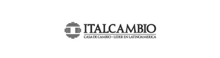 ITALCAMBIO CASA DE CAMBIO · LIDER EN LATINOAMERICA logo