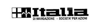 ITALIA DI NAVIGAZIONE SOCIETA' PER AZIONI logo